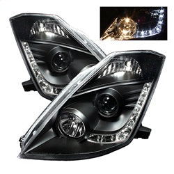 Spyder Auto 5064738 DRL LED Projector Headlights - Truck Part Superstore