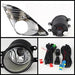Spyder Auto 5064769 OEM Fog Lights; Bulbs Included; w/Switch; Pair; w/Chrome Cover; Clear; - Truck Part Superstore
