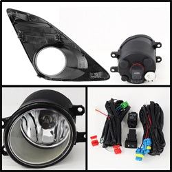 Spyder Auto 5064776 OEM Fog Lights; Bulbs Included; w/Switch; Pair; Clear; - Truck Part Superstore