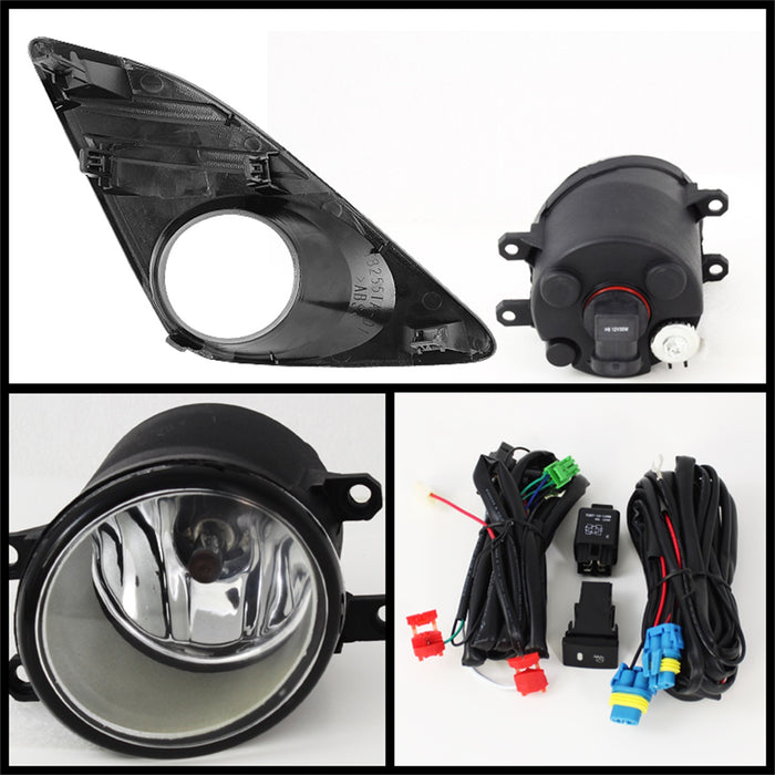 Spyder Auto 5064776 OEM Fog Lights; Bulbs Included; w/Switch; Pair; Clear; - Truck Part Superstore