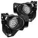Spyder Auto 5064844 LED Fog Lights; Bulbs Included; w/Switch; Pair; Clear; - Truck Part Superstore