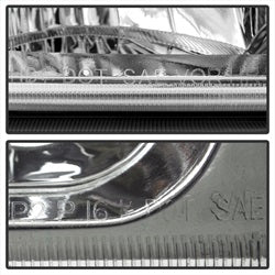 Spyder Auto 5064912 XTune Crystal Headlights/Bumper Lights; OE; Chrome; - Truck Part Superstore