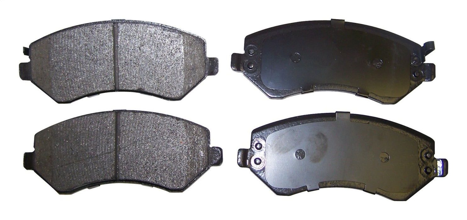 Crown Automotive Jeep Replacement 5066427T Disc Brake Pad Set; Titanium; - Truck Part Superstore