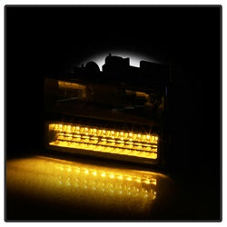 Spyder Auto 5069542 XTune Bumper Headlights/Corner Lights - Truck Part Superstore