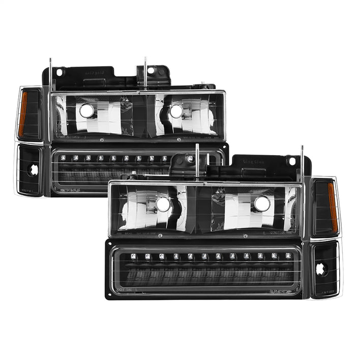 Spyder Auto 5069542 XTune Bumper Headlights/Corner Lights - Truck Part Superstore