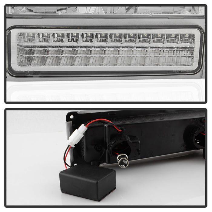 Spyder Auto 5069559 XTune Bumper Headlights/Corner Lights - Truck Part Superstore