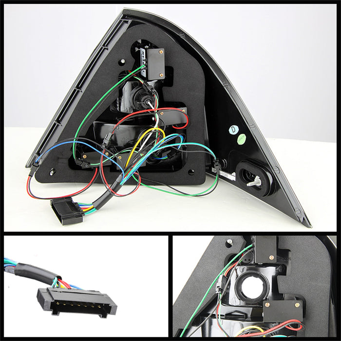 Spyder Auto 5069986 LED Tail Lights; Uses Stock Bulbs; Pair; Smoke; - Truck Part Superstore