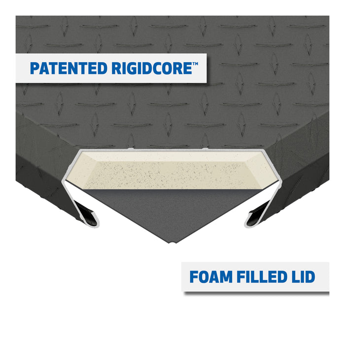 UWS UTV-59PR-MB Matte Black Aluminum UTV Tool Box-Polaris (LTL Shipping Only) - Truck Part Superstore