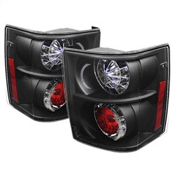 Spyder Auto 5070111 LED Tail Lights; Uses Stock Bulbs; Pair; Black; - Truck Part Superstore