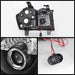 Spyder Auto 5070166 Halo LED Projector Headlights; Non-Replaceable LED; Pair; Black; - Truck Part Superstore