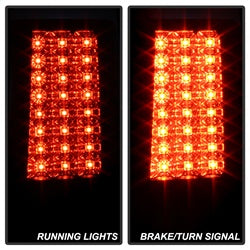 Spyder Auto 5070197 LED Tail Lights; Uses Stock Bulbs; Pair; Black; - Truck Part Superstore