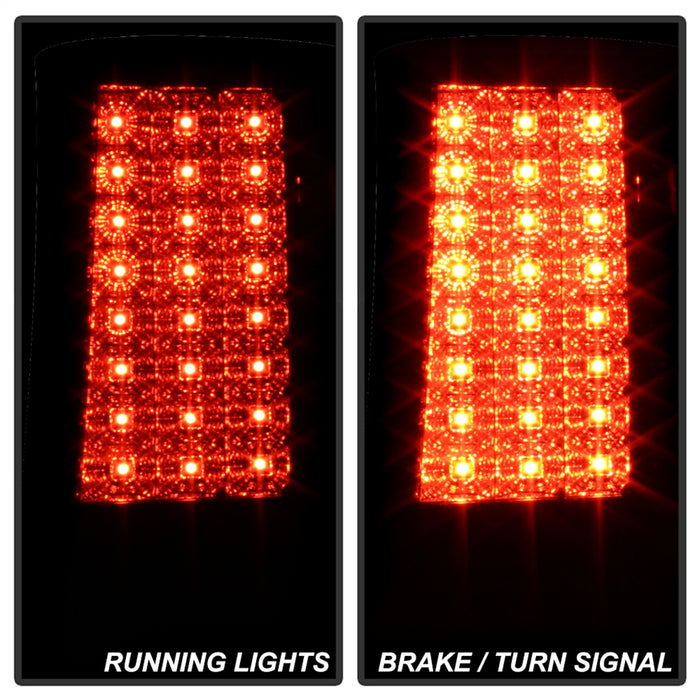 Spyder Auto 5070227 LED Tail Lights; Uses Stock Bulbs; Pair; Smoke; - Truck Part Superstore