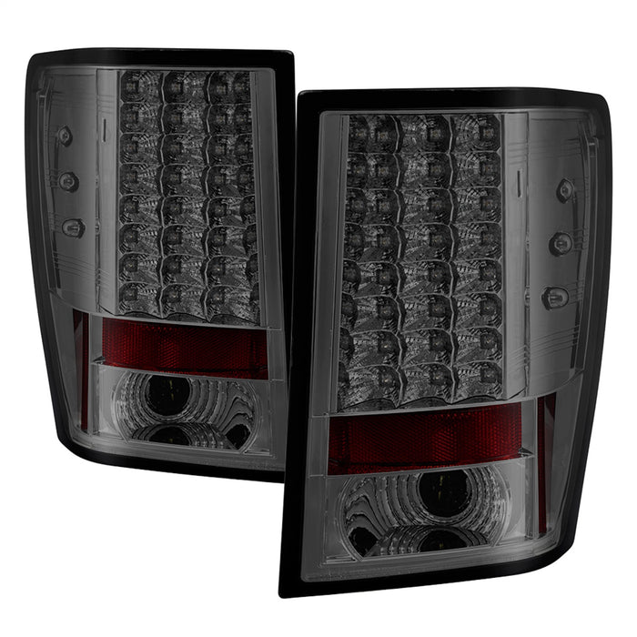Spyder Auto 5070227 LED Tail Lights; Uses Stock Bulbs; Pair; Smoke; - Truck Part Superstore