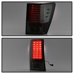 Spyder Auto 5070227 LED Tail Lights; Uses Stock Bulbs; Pair; Smoke; - Truck Part Superstore