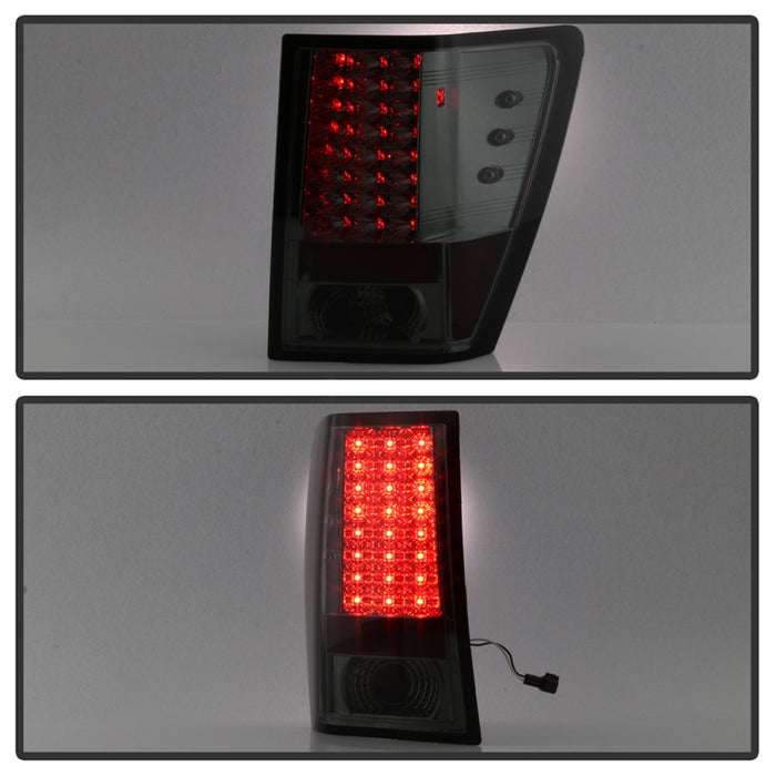 Spyder Auto 5070227 LED Tail Lights; Uses Stock Bulbs; Pair; Smoke; - Truck Part Superstore
