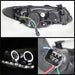 Spyder Auto 5070241 DRL LED Projector Headlights; Uses Stock Bulbs; Pair; Black; - Truck Part Superstore