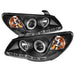 Spyder Auto 5070241 DRL LED Projector Headlights; Uses Stock Bulbs; Pair; Black; - Truck Part Superstore