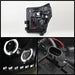 Spyder Auto 5070272 Halo LED Projector Headlights; Bulbs Included; Pair; Black; - Truck Part Superstore