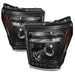 Spyder Auto 5070272 Halo LED Projector Headlights; Bulbs Included; Pair; Black; - Truck Part Superstore