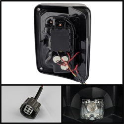Spyder Auto 5070395 LED Tail Lights; Black; - Truck Part Superstore