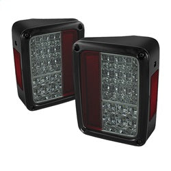 Spyder Auto 5070418 LED Tail Lights; Uses Stock Bulbs; Pair; Smoke; - Truck Part Superstore