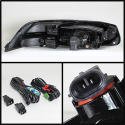 Spyder Auto 5070432 OEM Fog Lights; Bulbs Included; w/Switch; Pair; Clear; - Truck Part Superstore