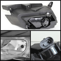 Spyder Auto 5070456 OEM Fog Lights; Bulbs Included; w/Switch; Pair; Clear; - Truck Part Superstore