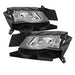Spyder Auto 5070456 OEM Fog Lights; Bulbs Included; w/Switch; Pair; Clear; - Truck Part Superstore