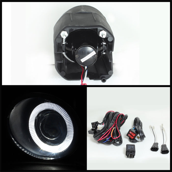 Spyder Auto 5070463 Projector Fog Lights; Uses Stock Bulbs; w/Switch; Pair; Smoke; - Truck Part Superstore