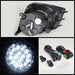 Spyder Auto 5070531 LED Fog Lights; Bulbs Included; w/Switch; Pair; Clear; - Truck Part Superstore