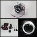 Spyder Auto 5070548 Halo Projector Fog Lights; Bulbs Included; w/Switch; Pair; Clear; - Truck Part Superstore
