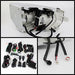 Spyder Auto 5070555 Fog Lights; Bulbs Included; Pair; w/LED Daytime Running Lights; w/Switch; Clear; - Truck Part Superstore