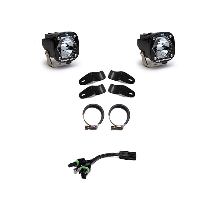 Baja Designs 507086 S1 Universal Moto Kit Spot w/EFI Baja Desgins - Truck Part Superstore