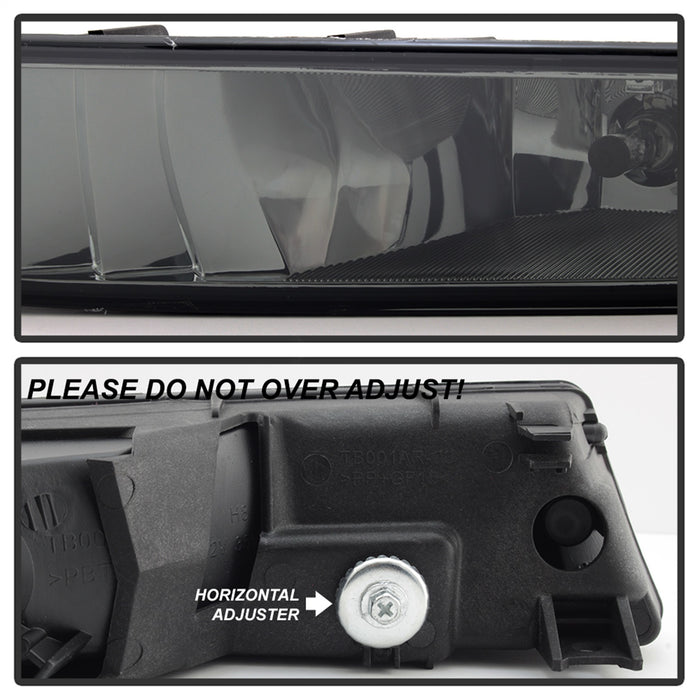 Spyder Auto 5071637 OEM Fog Lights; Bulbs Included; w/o Switch; Pair; Smoke; - Truck Part Superstore