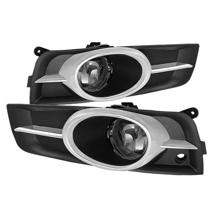 Spyder Auto 5071651 OEM Fog Lights; Bulbs Included; w/Switch; Pair; Smoke; - Truck Part Superstore