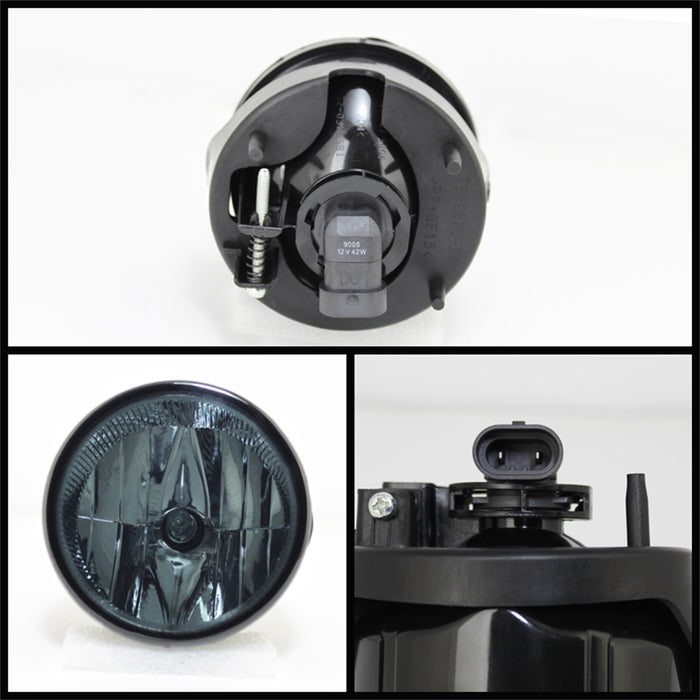 Spyder Auto 5071668 OEM Fog Lights; Bulbs Included; w/o Switch; Pair; Smoke; - Truck Part Superstore