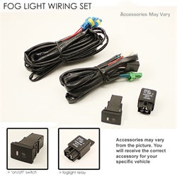 Spyder Auto 5071705 OEM Fog Lights; Bulbs Included; w/Switch; Pair; Smoke; - Truck Part Superstore