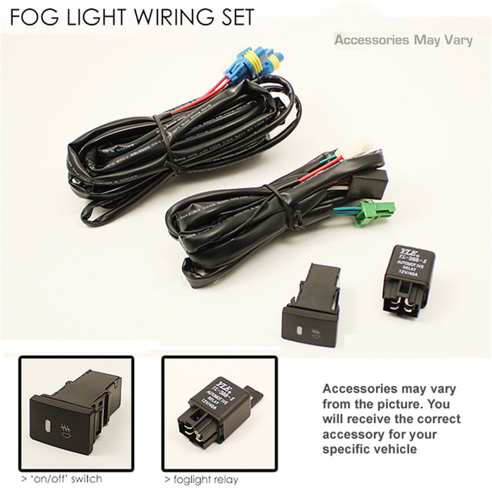 Spyder Auto 5071705 OEM Fog Lights; Bulbs Included; w/Switch; Pair; Smoke; - Truck Part Superstore