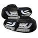 Spyder Auto 5071767 LED Tail Lights; Uses Stock Bulbs; G2 Type w/Light Bar; Pair; Black; - Truck Part Superstore