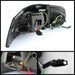 Spyder Auto 5071767 LED Tail Lights; Uses Stock Bulbs; G2 Type w/Light Bar; Pair; Black; - Truck Part Superstore