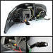 Spyder Auto 5071767 LED Tail Lights; Uses Stock Bulbs; G2 Type w/Light Bar; Pair; Black; - Truck Part Superstore