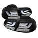 Spyder Auto 5071767 LED Tail Lights; Uses Stock Bulbs; G2 Type w/Light Bar; Pair; Black; - Truck Part Superstore