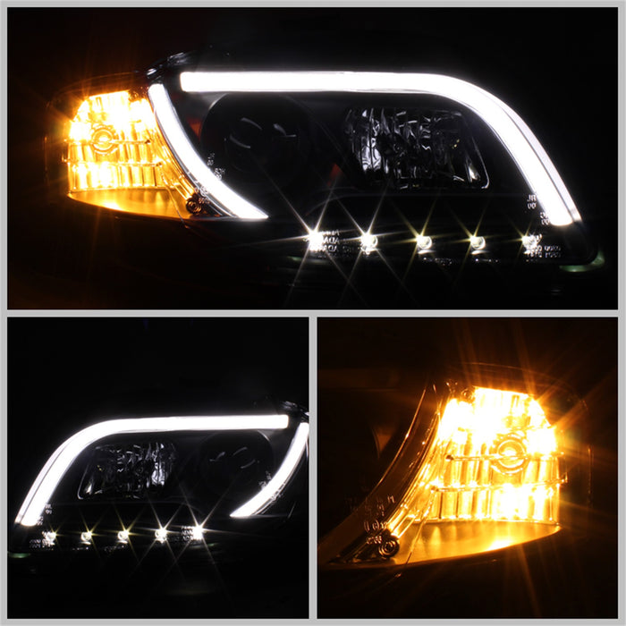 Spyder Auto 5071842 DRL LED Projector Headlights - Truck Part Superstore