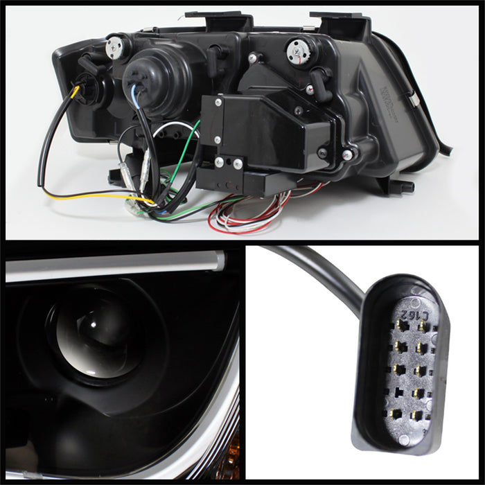 Spyder Auto 5071873 DRL LED Projector Headlights - Truck Part Superstore