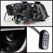 Spyder Auto 5071873 DRL LED Projector Headlights - Truck Part Superstore