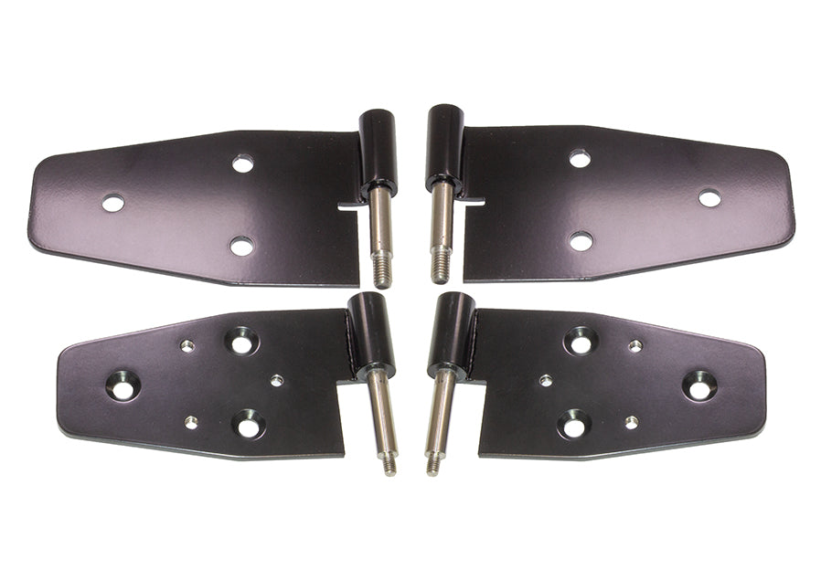 Kentrol 50719 Jeep TJ Door Hinge Set of 4 Pieces Black For 03-06 Jeep Wrangler TJ Kentrol - Truck Part Superstore