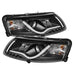 Spyder Auto 5071903 DRL LED Projector Headlights - Truck Part Superstore