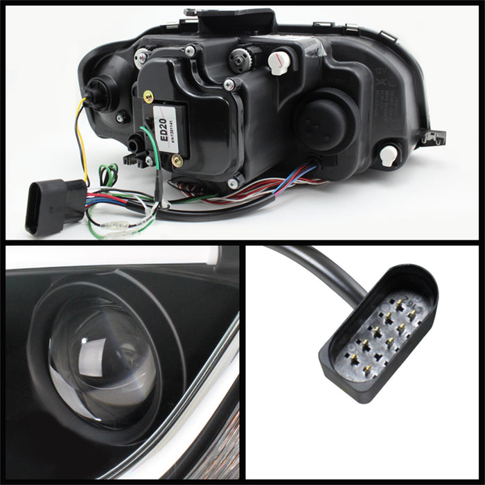 Spyder Auto 5071934 DRL LED Projector Headlights - Truck Part Superstore