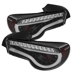 Spyder Auto 5072009 Light Bar LED Tail Lights; Pair; Black; - Truck Part Superstore