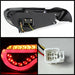 Spyder Auto 5072009 Light Bar LED Tail Lights; Pair; Black; - Truck Part Superstore